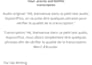 french audio and video transcription